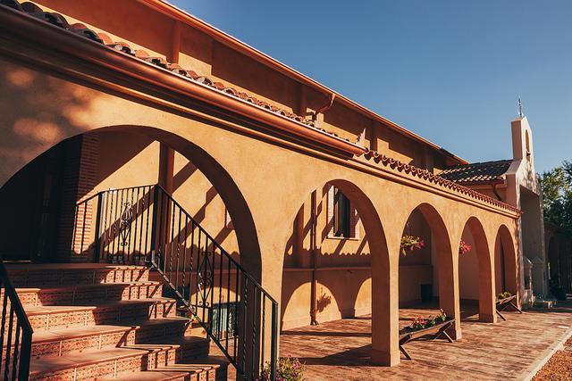 La Aldea Colorada Casa Rural Mota del Marques Bagian luar foto